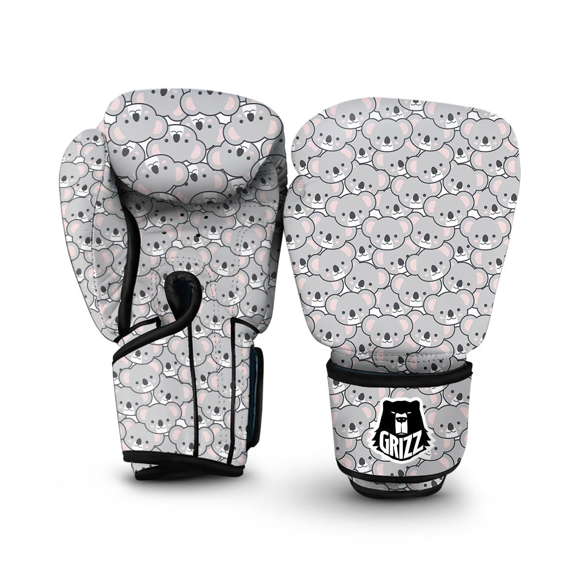 Koala Pattern Print Boxing Gloves-grizzshop