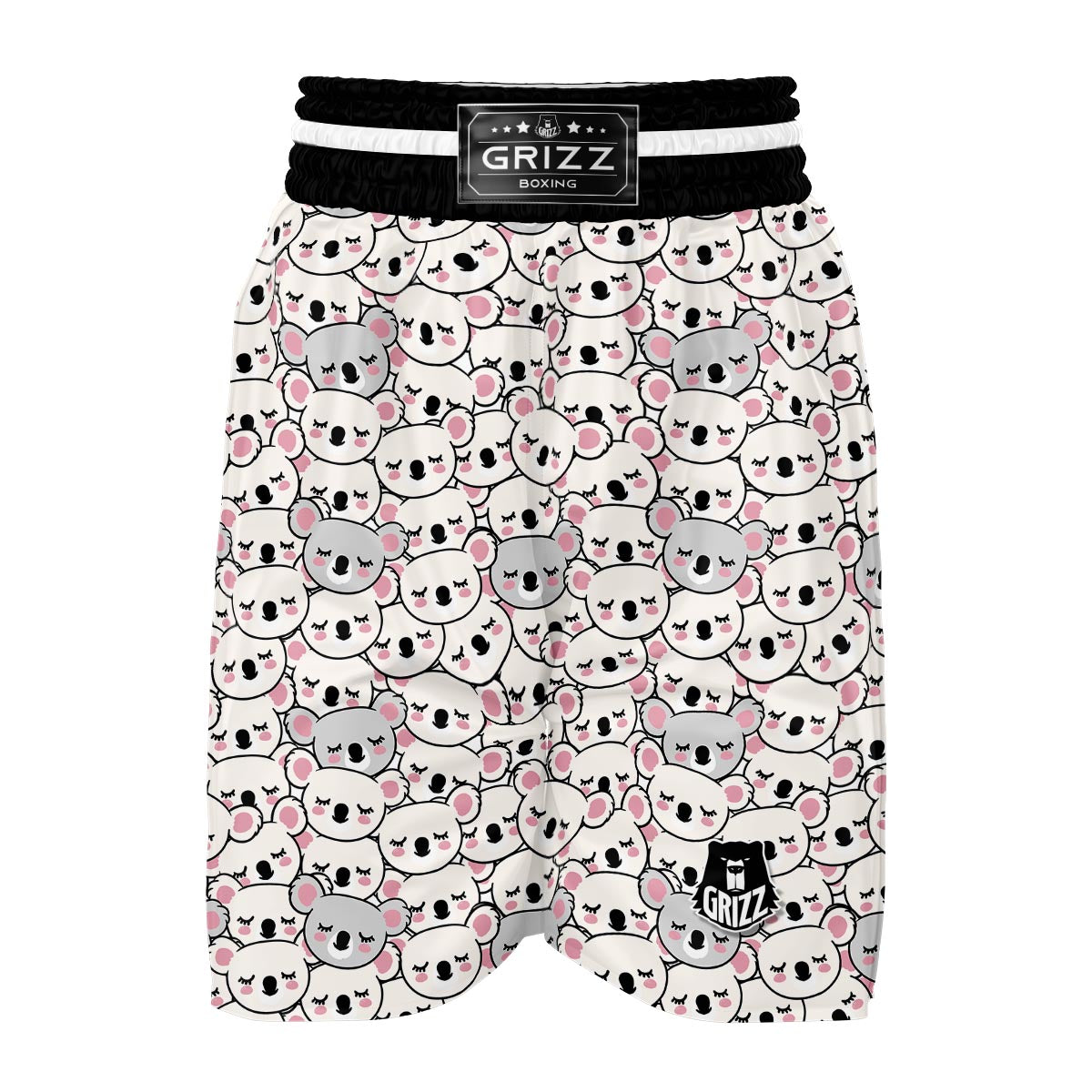 Koala Print Pattern Boxing Shorts-grizzshop