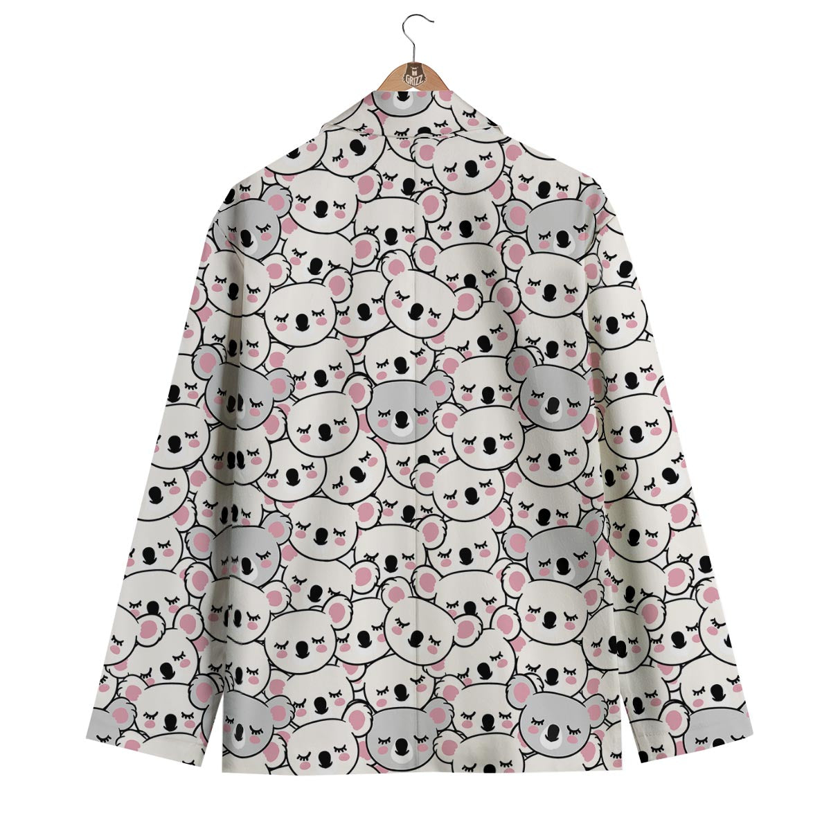 Koala Print Pattern Men's Blazer-grizzshop