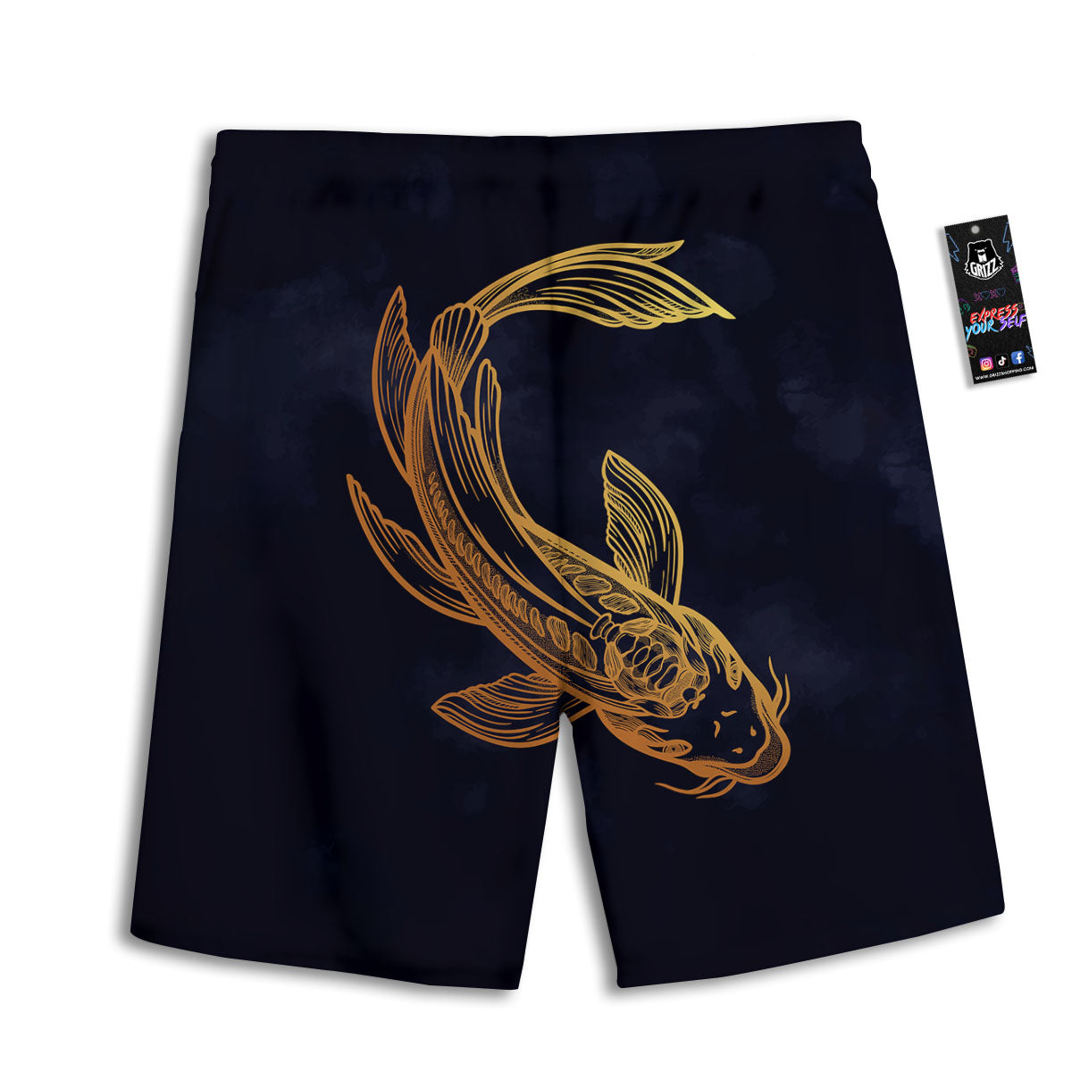 Meat Print Pattern Men's Athletic Shorts