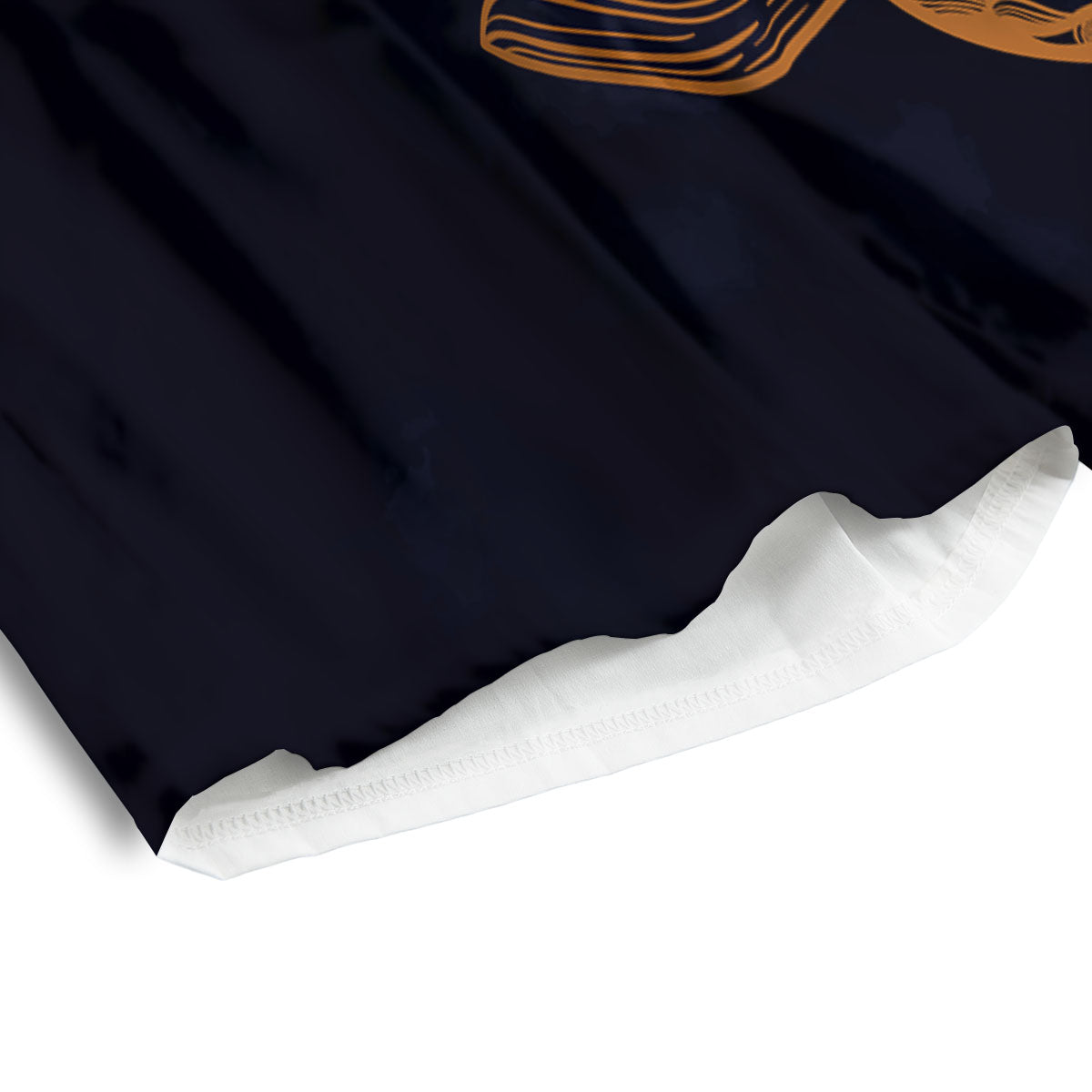 Meat Print Pattern Men's Athletic Shorts