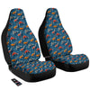 Koi Carps Print Pattern Car Seat Covers-grizzshop