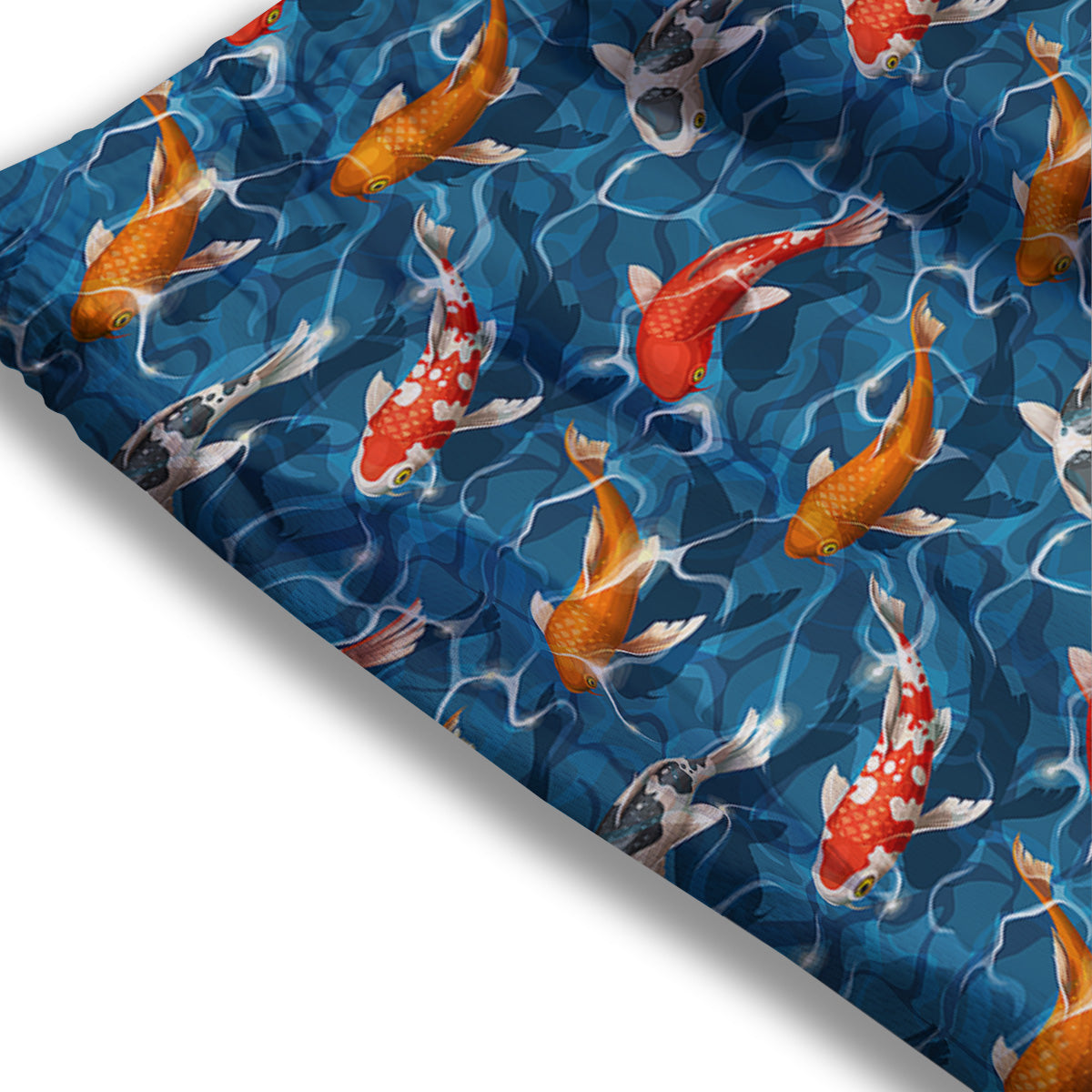 Moon Phase Galaxy Print Mesh Shorts