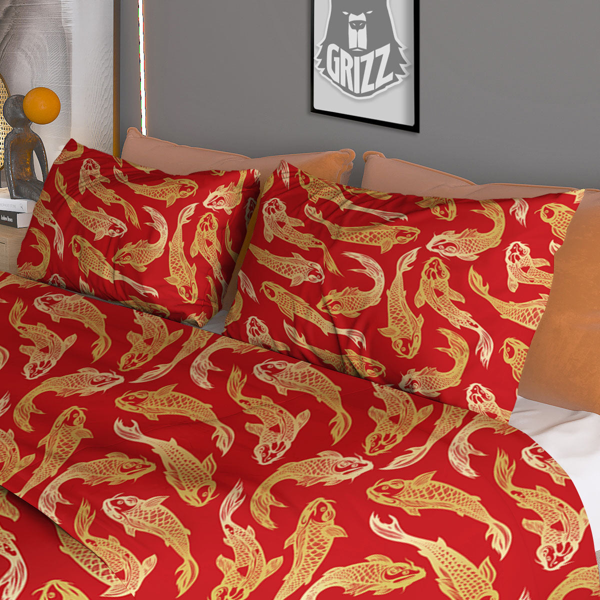 Ice Cream Cute Print Pattern Duvet Cover Bedding Set