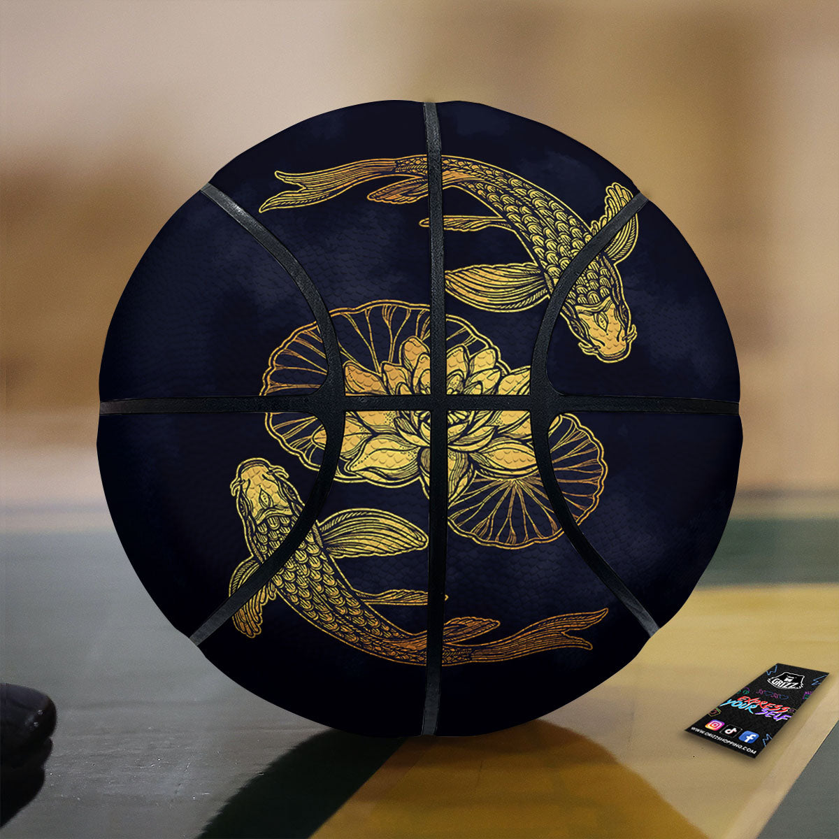 Melon And Papaya Print Pattern Basketball