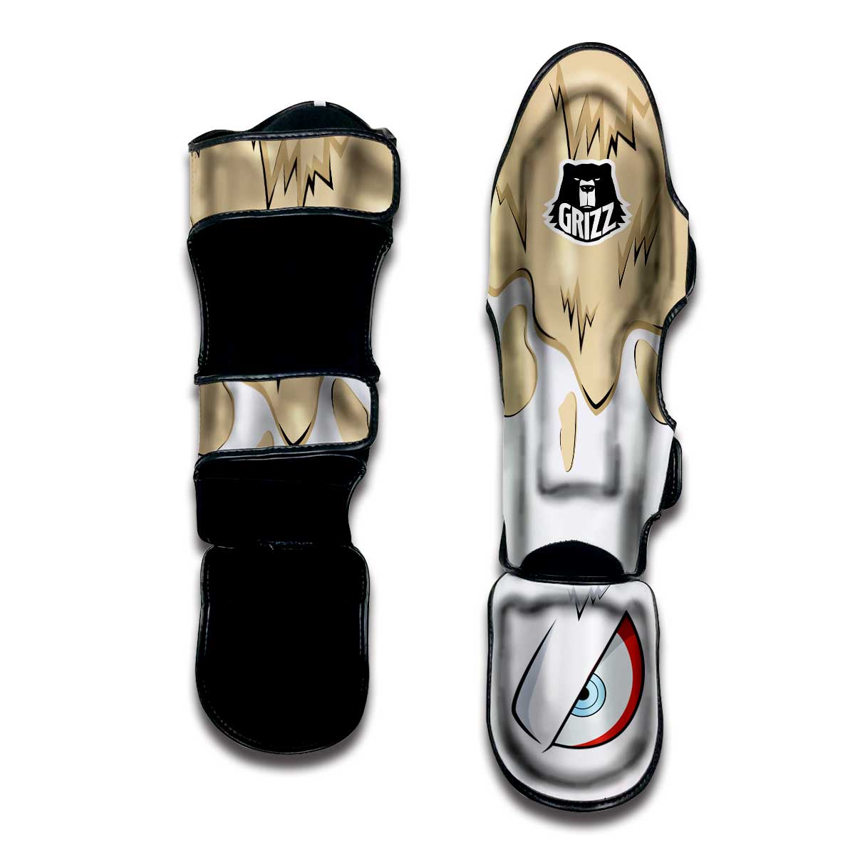 Kokuo Five Tails Muay Thai Shin Guards-grizzshop