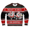 Krampus Hexmas Cartoon Ugly Christmas Sweater-grizzshop
