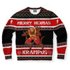 Krampus Hexmas Ugly Christmas Sweater-grizzshop