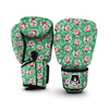 Krampus Print Pattern Boxing Gloves-grizzshop