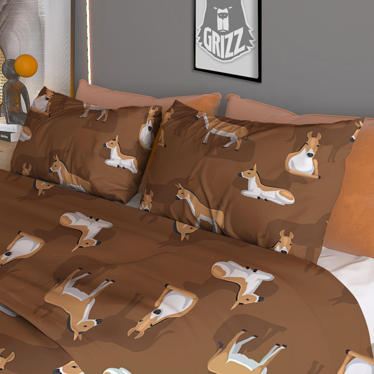 Ice Cream Girly Unicorn Print Pattern Duvet Cover Bedding Set