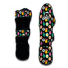 Kumquat Colorful Print Pattern Muay Thai Shin Guards-grizzshop