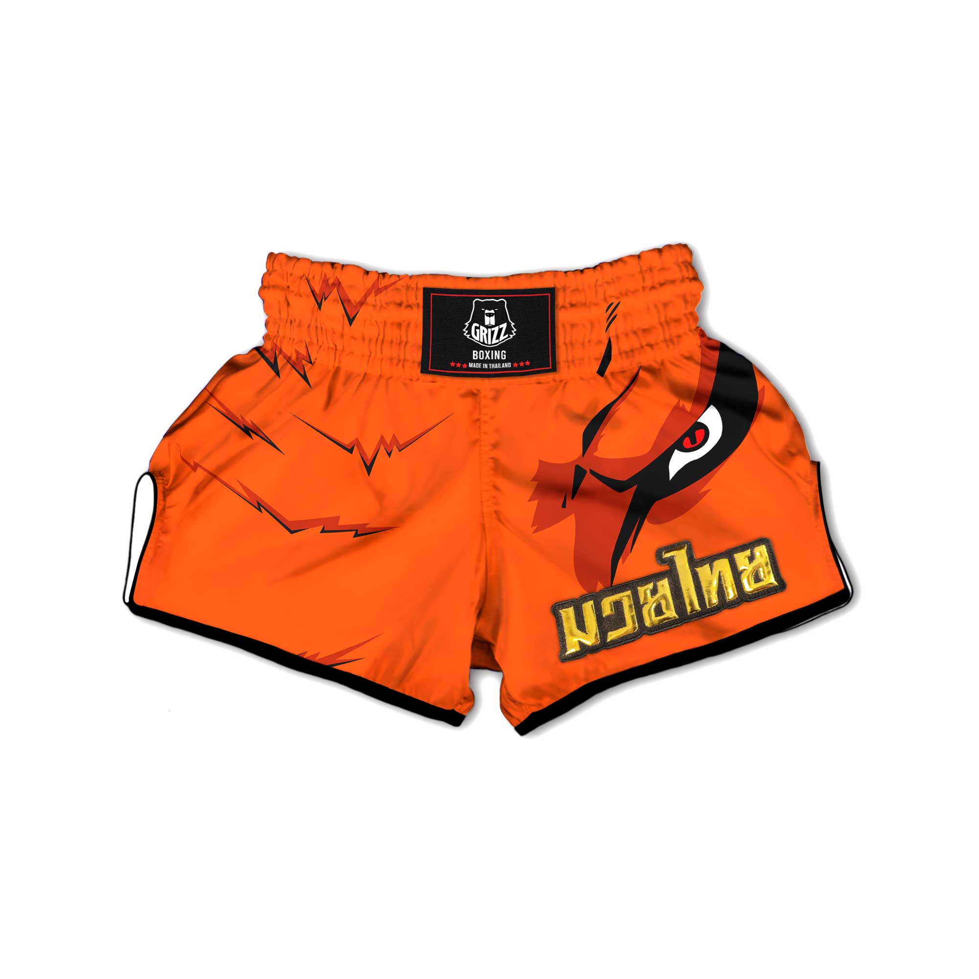 Kurama Nine Tails Boxing Shorts-grizzshop