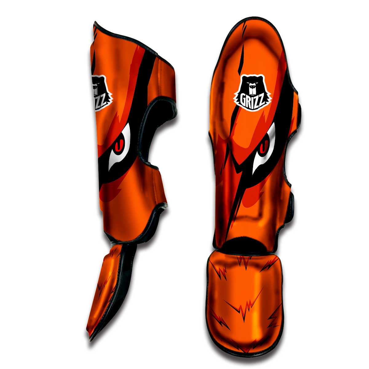 Kurama Nine Tails Muay Thai Shin Guards-grizzshop