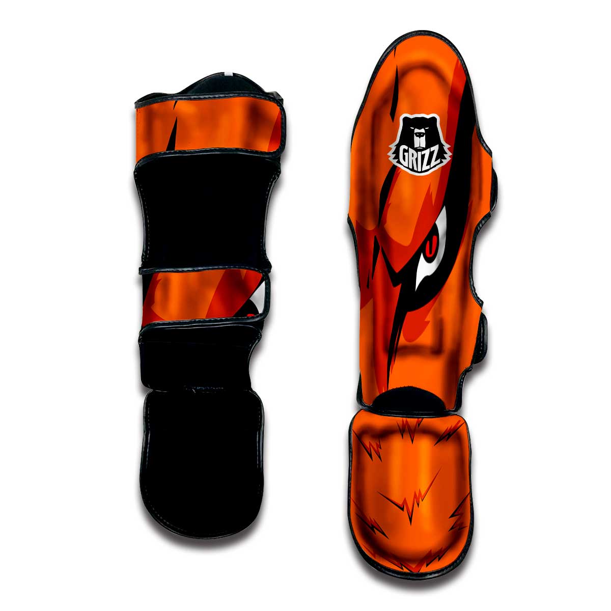 Kurama Nine Tails Muay Thai Shin Guards-grizzshop