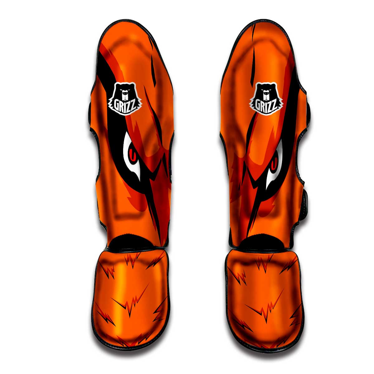 Kurama Nine Tails Muay Thai Shin Guards-grizzshop