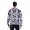 LGBT Doodle Pride Parade Print Pattern Baseball Jacket-grizzshop