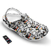 LGBT Doodle Pride Parade Print Pattern Clog-grizzshop