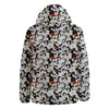 LGBT Doodle Pride Parade Print Pattern Down Jacket-grizzshop