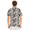 LGBT Doodle Pride Parade Print Pattern Men's Golf Shirts-grizzshop