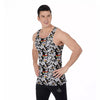 LGBT Doodle Pride Parade Print Pattern Men's Tank Top-grizzshop