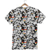 LGBT Doodle Pride Parade Print Pattern T-Shirt-grizzshop