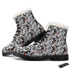 LGBT Doodle Pride Parade Print Pattern Winter Boots-grizzshop