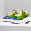 LGBT Gadsden Rainbow Flag Print Platform Shoes-grizzshop