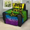 LGBT Gadsden Rainbow Flag Print Recliner Protector-grizzshop