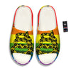 LGBT Gadsden Rainbow Flag Print Sandals-grizzshop