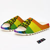 LGBT Gadsden Rainbow Flag Print Sandals-grizzshop