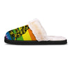 LGBT Gadsden Rainbow Flag Print Slippers-grizzshop