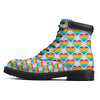 LGBT Heart Rainbow Print Pattern Boots-grizzshop