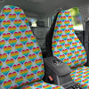 LGBT Heart Rainbow Print Pattern Car Seat Covers-grizzshop