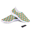 LGBT Heart Rainbow Print Pattern Nurse Shoes-grizzshop