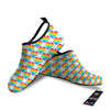 LGBT Heart Rainbow Print Pattern Water Shoes-grizzshop