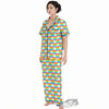 LGBT Heart Rainbow Print Pattern Women's Pajamas Set-grizzshop