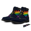 LGBT Pride 8 Bit Rainbow Pixel Heart Boots-grizzshop