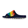 LGBT Pride 8 Bit Rainbow Pixel Heart Sandals-grizzshop