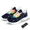 LGBT Pride 8 Bit Rainbow Pixel Heart Tennis Shoes-grizzshop