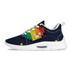 LGBT Pride 8 Bit Rainbow Pixel Heart Tennis Shoes-grizzshop