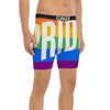 LGBT Pride Flag Pattern Print Boxer Briefs-grizzshop