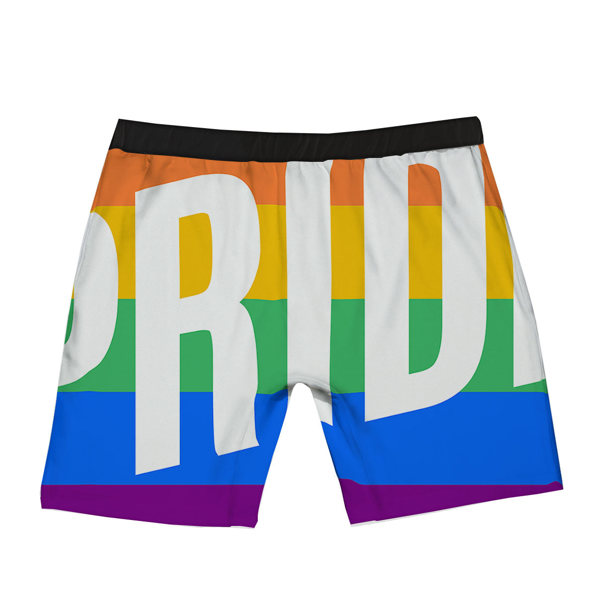 LGBT Pride Flag Pattern Print Boxer Briefs-grizzshop