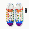 LGBT Pride Flag Pattern Print Platform Shoes-grizzshop