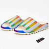 LGBT Pride Flag Pattern Print Sandals-grizzshop