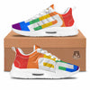 LGBT Pride Flag Pattern Print Tennis Shoes-grizzshop