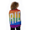 LGBT Pride Flag Pattern Print Women's Long Sleeve Shirts-grizzshop