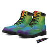 LGBT Pride Watercolor Rainbow Print Boots-grizzshop