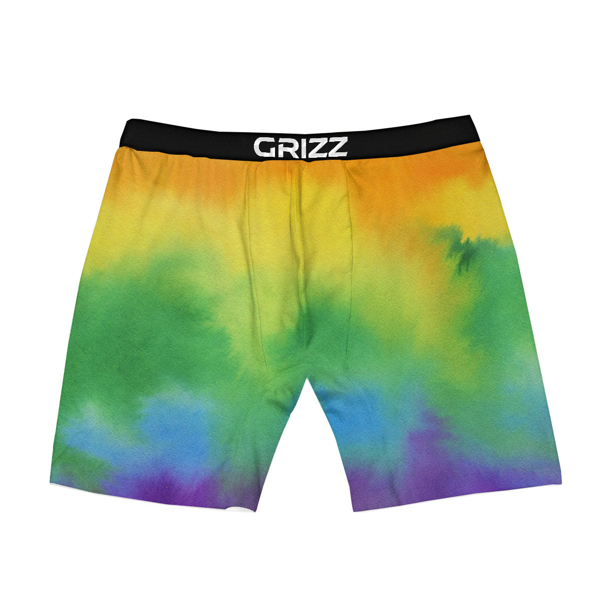 LGBT Pride Watercolor Rainbow Print Boxer Briefs-grizzshop