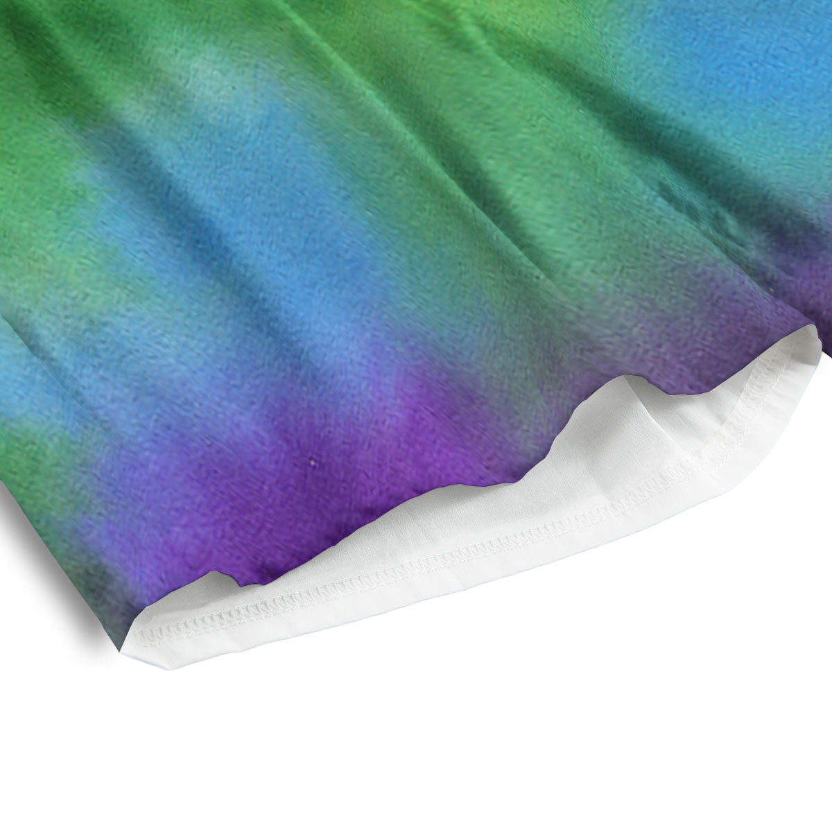 LGBT Pride Watercolor Rainbow Print Men's Athletic Shorts