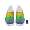 LGBT Pride Watercolor Rainbow Print Nurse Shoes-grizzshop